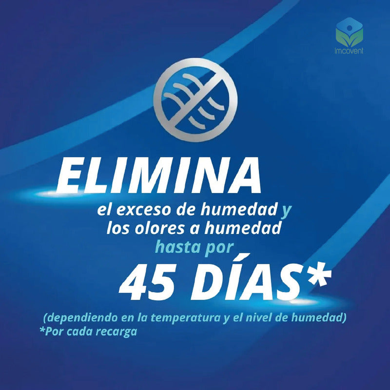 Damprid Absorbedor De Humedad Recargable + 2 Repuestos