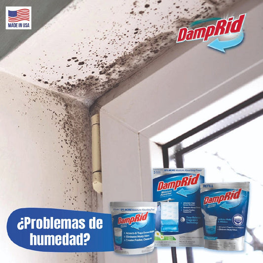 Damprid Adsorbedor De Humedad Elimina Olores Desechable 297g