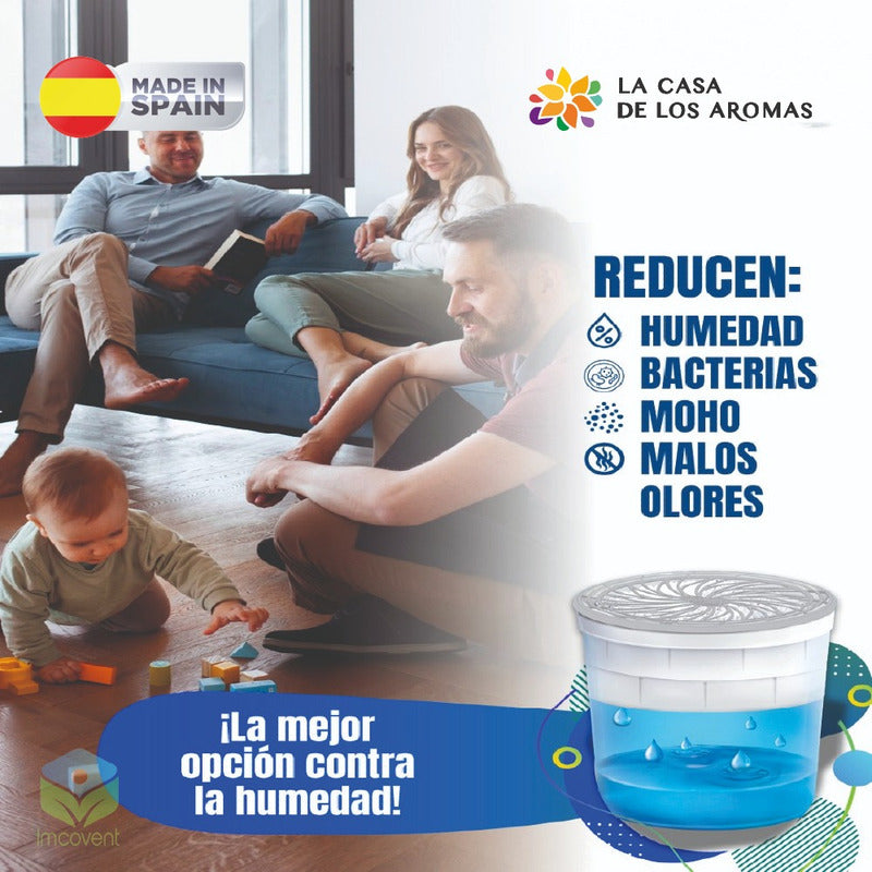 Absorbedor De Humedad Recargable 300 G Aroma Lavanda