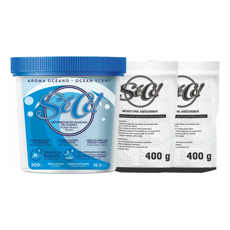 Damprid Absorbedor De Humedad Recargable + 2 Repuestos