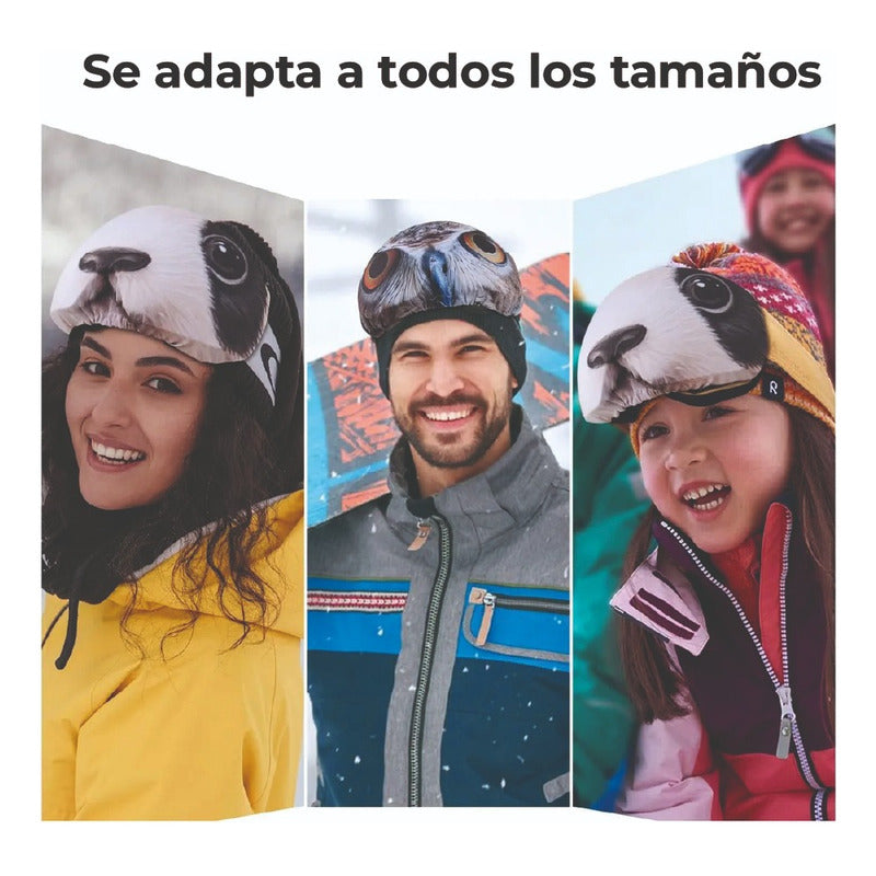 Funda Antiparras Ski/snow/bici Microfibra Rash