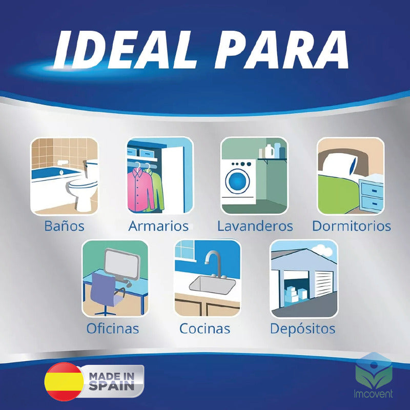Absorbedor De Humedad Recarga Universal 240 G 3uni Amahogar