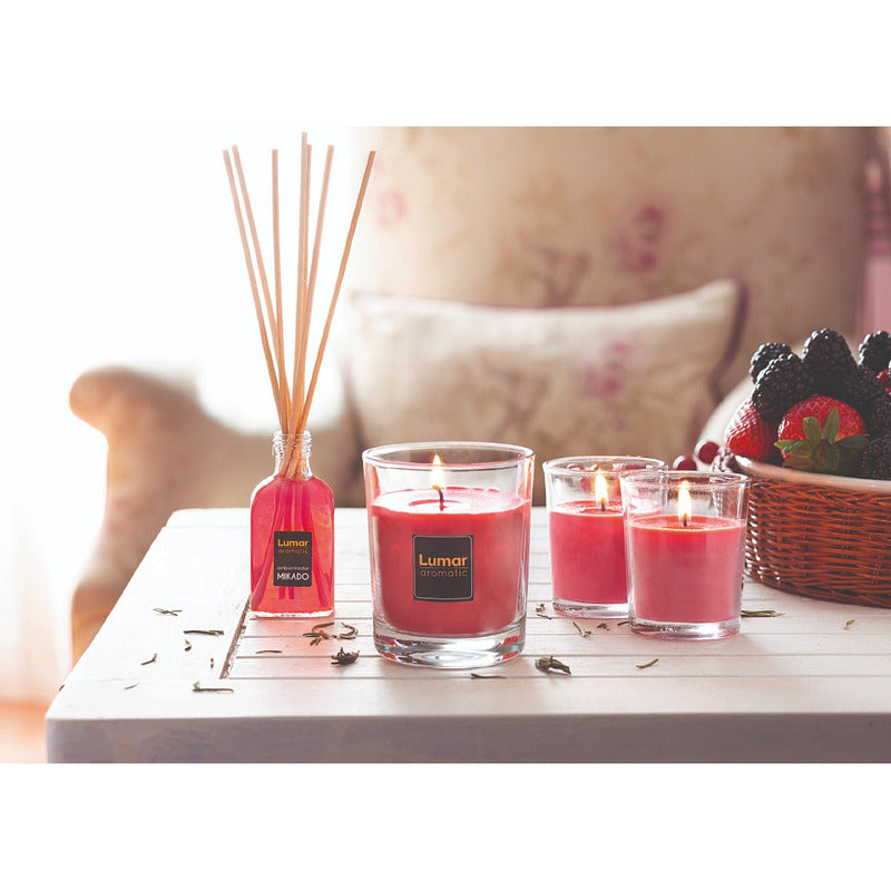 Lumar Aromatic Vela Vaso Con Mensaje - Girl Power 140g/30h