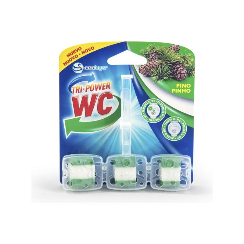 Pastilla Inodoro Wc En Barra Colgante - Amahogar 35g