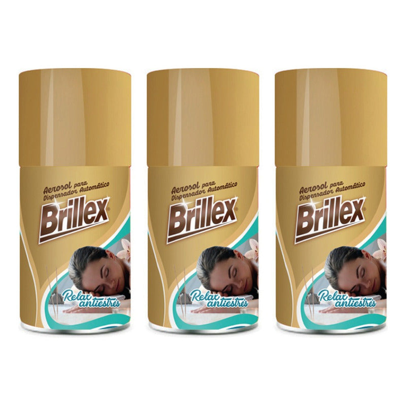 Repuesto Automatico 270 Ml - Relax Antiestres Brillex 3u