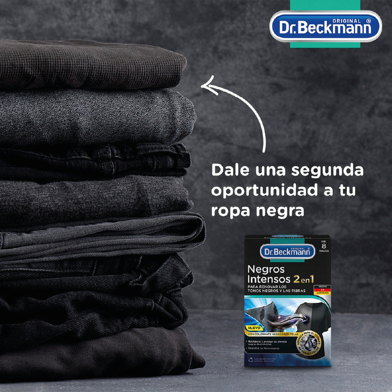 Dr. Beckmann - Toallas Renovadoras De Tonos Negros Y Fibras