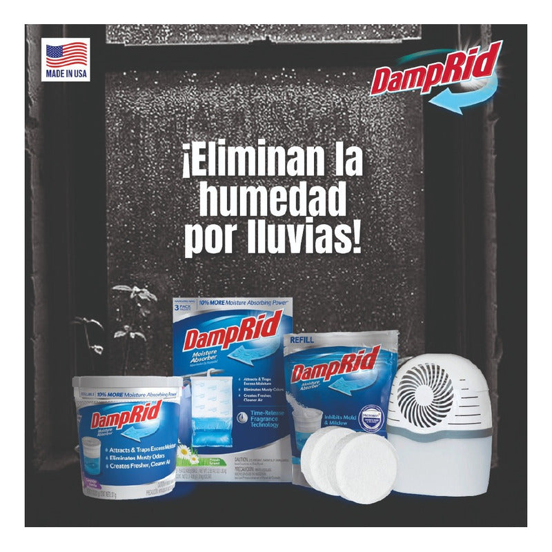 Damprid Doypack Granos Antihumedad 1.2kg Repuesto