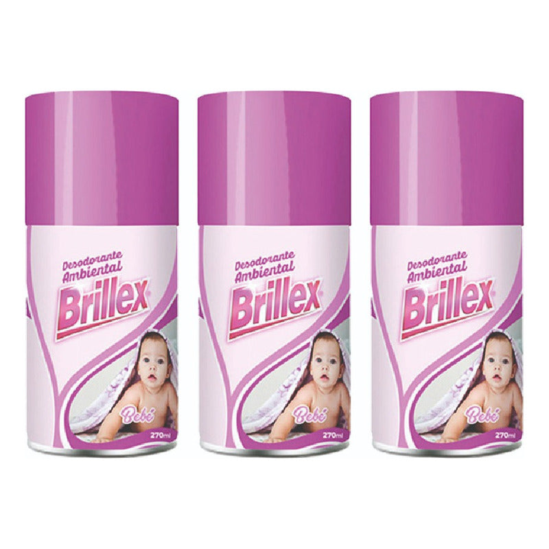 Repuesto Automatico 270 Ml - Bebet Brillex 3u Fl