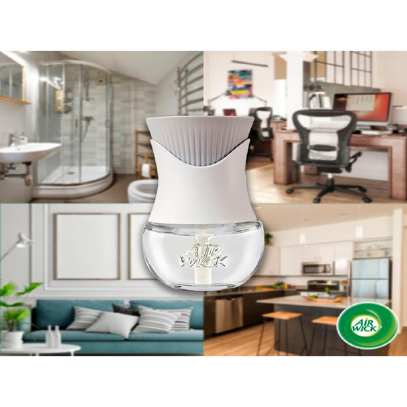 Air Wick Eléctrico Aceites Aromatizante Difusor + 4 Repues