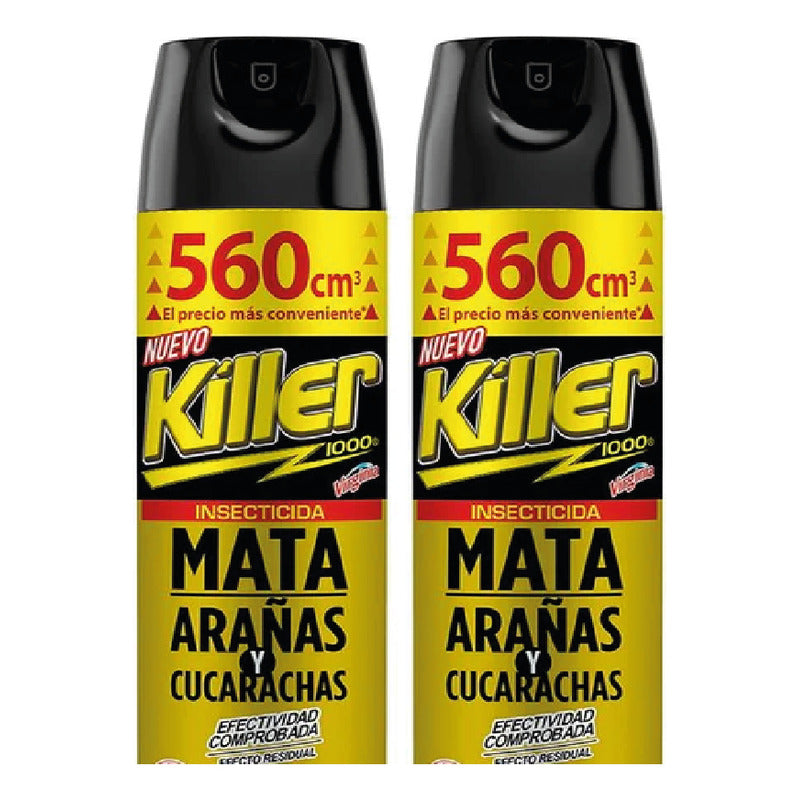 Killer Tradicional 390 Ml Mata Arañas 2 Uni