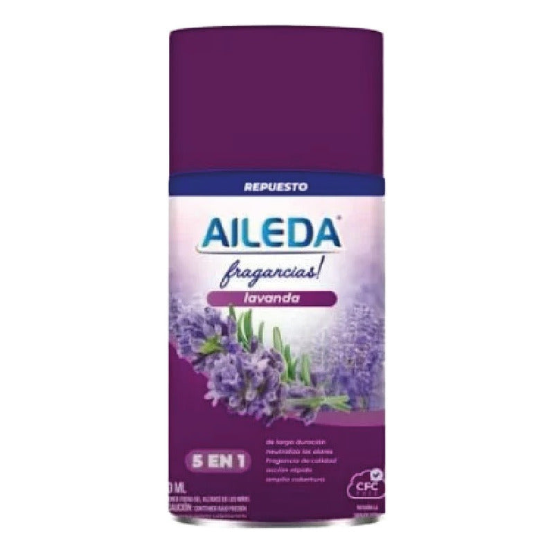 Aileda Automático Líquido - Campo/lavanda - Pack - 2 - 1 - 250 G - 250 Ml (incluye: Es Repuesto)
