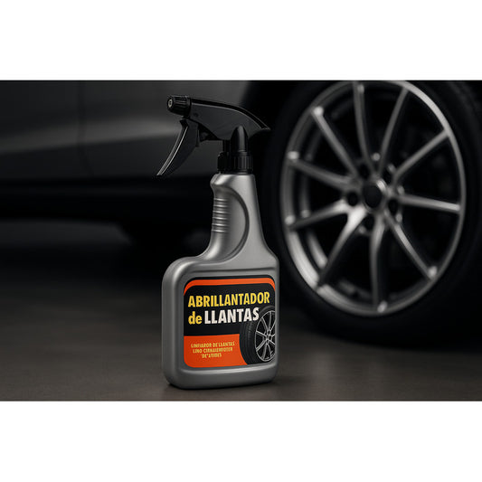 Abrillantador De Llantas - 525 Ml Con Pulverizador