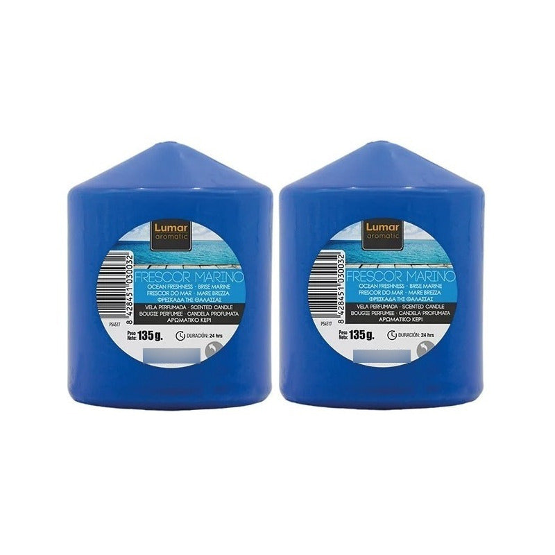 Lumar Aromatic - Taco Decorativa 2Un. | 24h/135gr