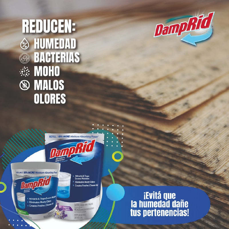 Damprid Doypack Granos Antihumedad 1.2kg Repuesto