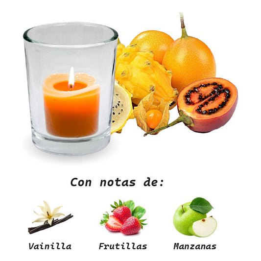 Lumar Aromatic - Vela En Vaso Decoración | Tropical 125g