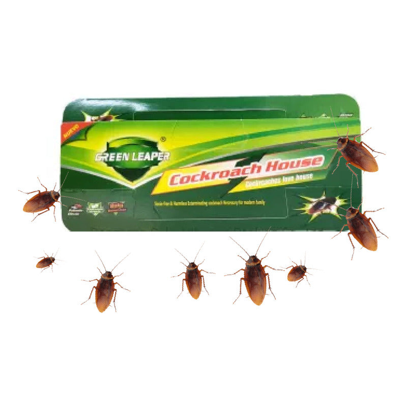 Efectivo Cebo Trampa Adhesiva Con Atrayente Cucarachas 6 Un