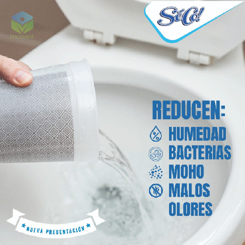 Damprid - Absorbedor De Humedad Recargable 3 Uni /400 G Seco