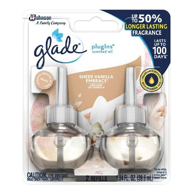Glade Aceites Naturales Electrico / 2 Repuestos - 21ml