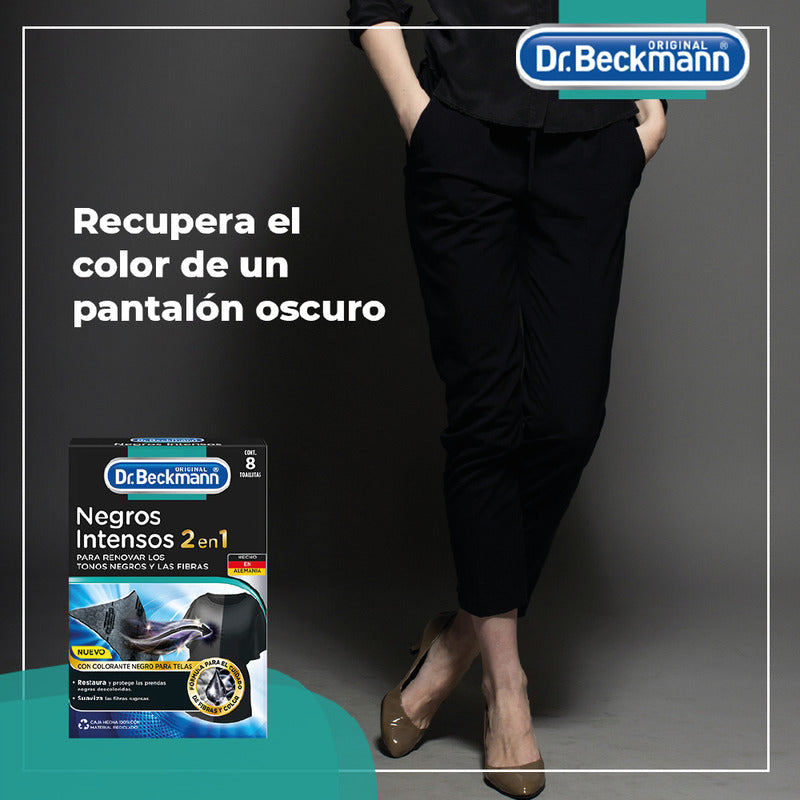 Dr. Beckmann - Toallas Renovadoras De Tonos Negros Y Fibras
