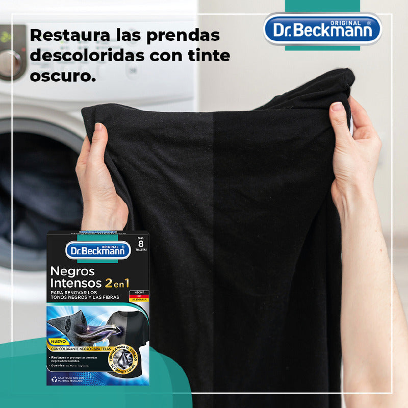 Dr. Beckmann - Toallas Renovadoras De Tonos Negros Y Fibras