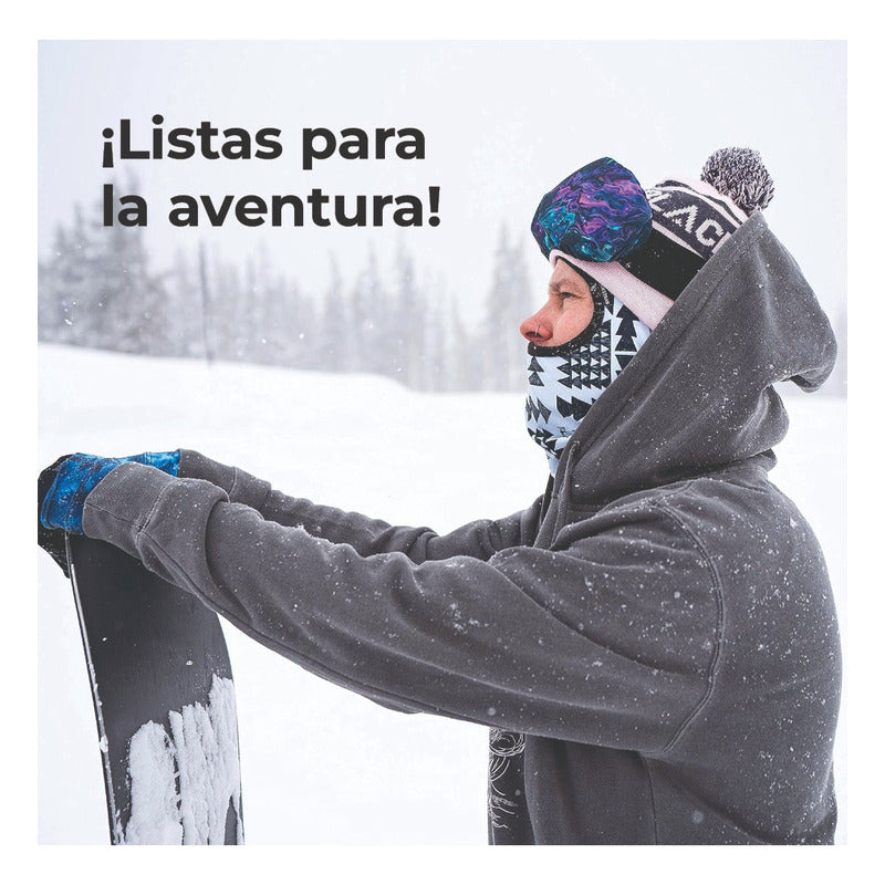 Funda Antiparras Ski/snow/bici Microfibra Rash