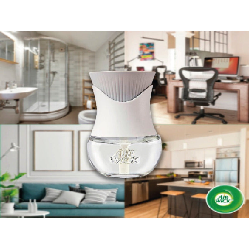 Air Wick Eléctrico Manzana Canela - Difusor + 2 Repues 21 Ml