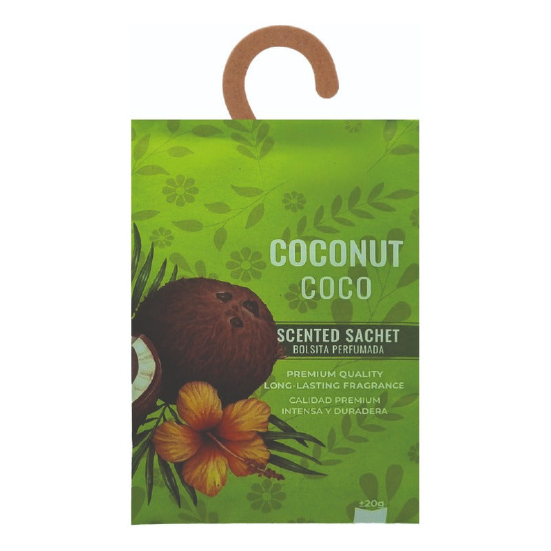 Sobre Perfumado Intenso 20g Armario Cajones Auto | Coconut