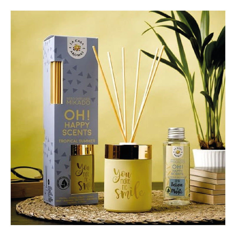 Aromatizador Mikado Tropical Summer You Make Me Smile 100ml