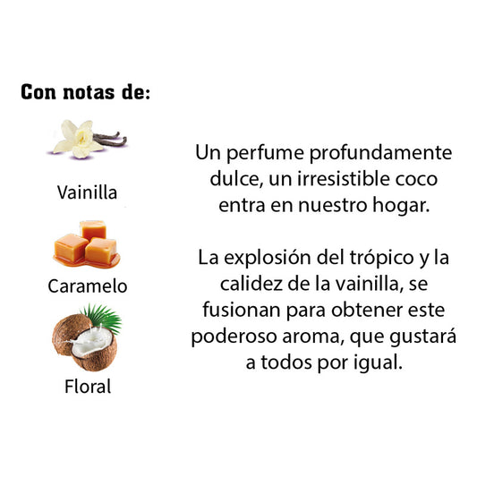 Sobres Perfumados Intenso - Aroma Coco