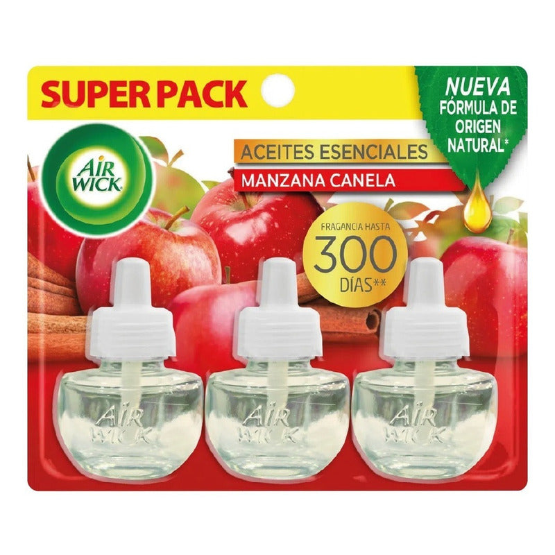 Air Wick Eléctrico Recarga Súper Pack 3 Repuestos