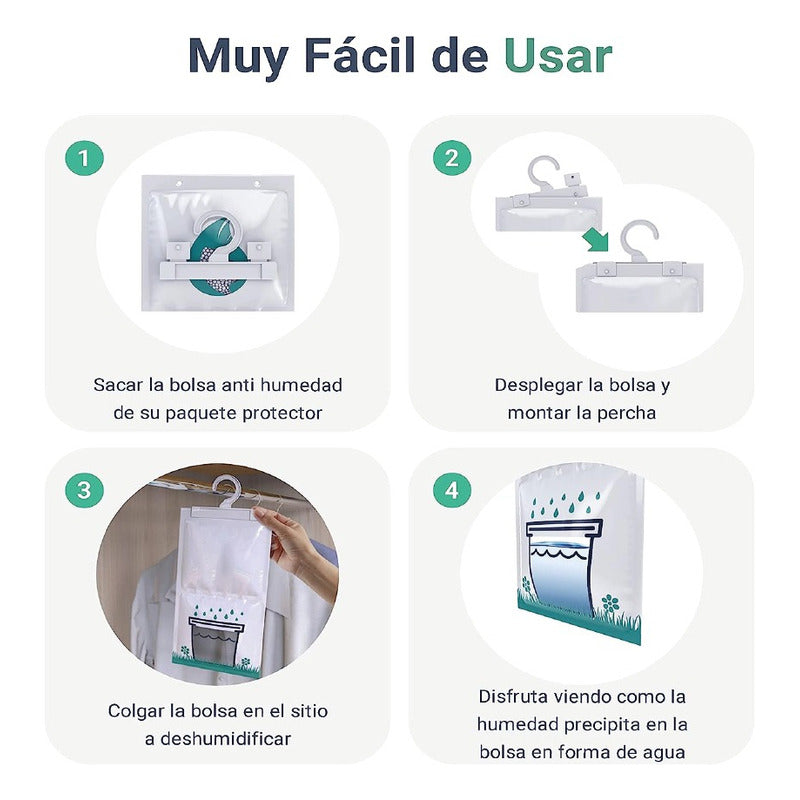 Absorbedor De Humedad Armarios 100g - Amahogar