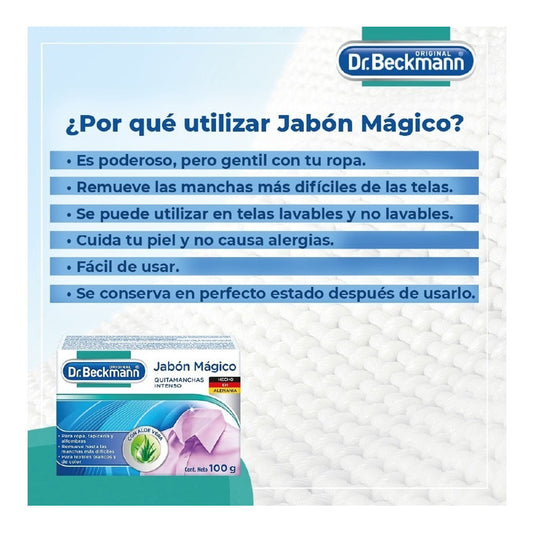 Dr. Beckmann - Jabón Mágico Con Aloe 100g