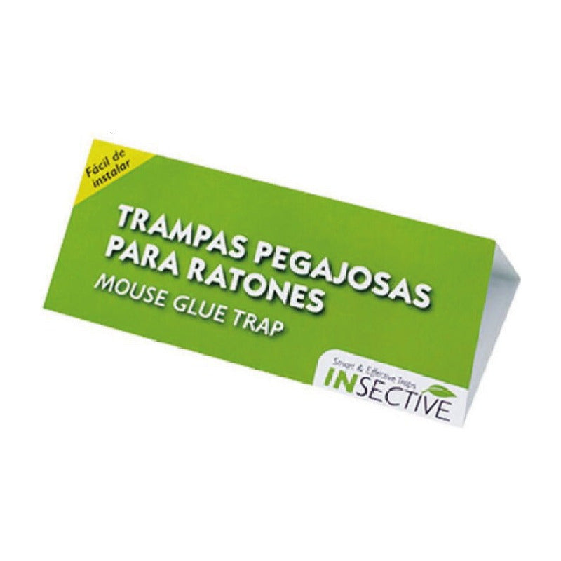Insective - Trampa Pegajosa Delta Para Lauchas No Toxica 5un