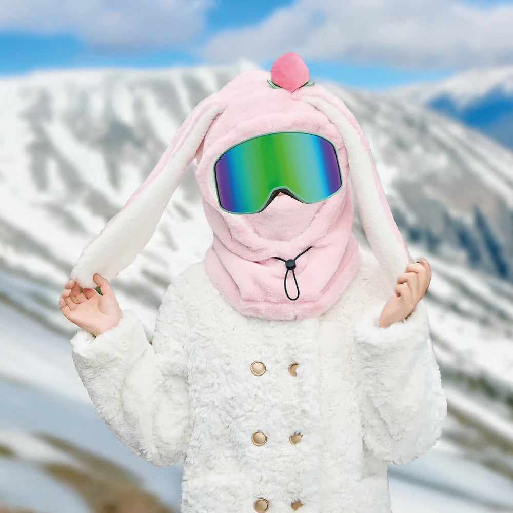 Pasamontañas Ski Snowboard Adulto Diseño Animal Pro Ajustabl