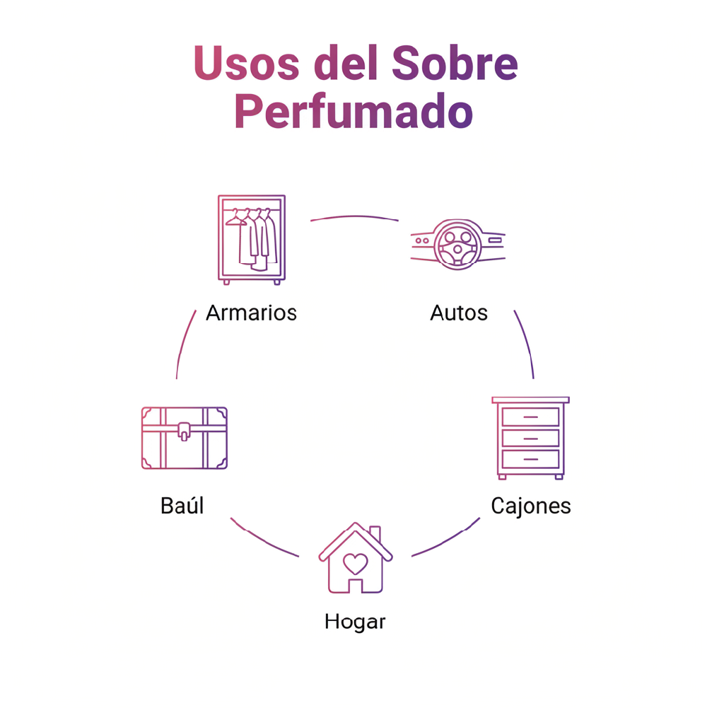 Sobre Perfumado Canela & Naranja 15g Aroma Cálido Y Cítrico