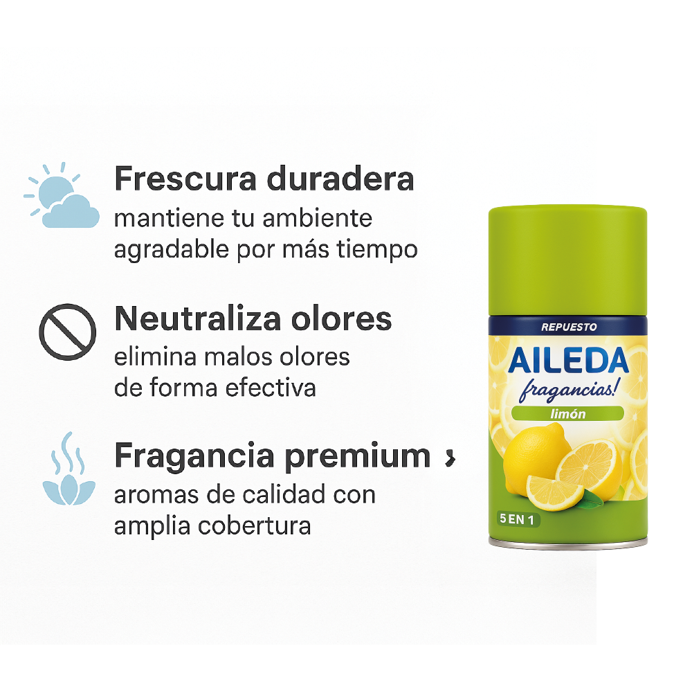 Repuestos Automáticos Aileda 250g - 3 Uni - Mañana de Campo