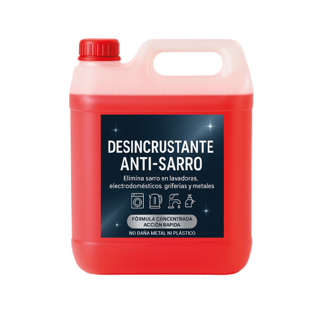 Desincrustante Profesional – Elimina Sarro, Cal y Óxido | 5 Litros