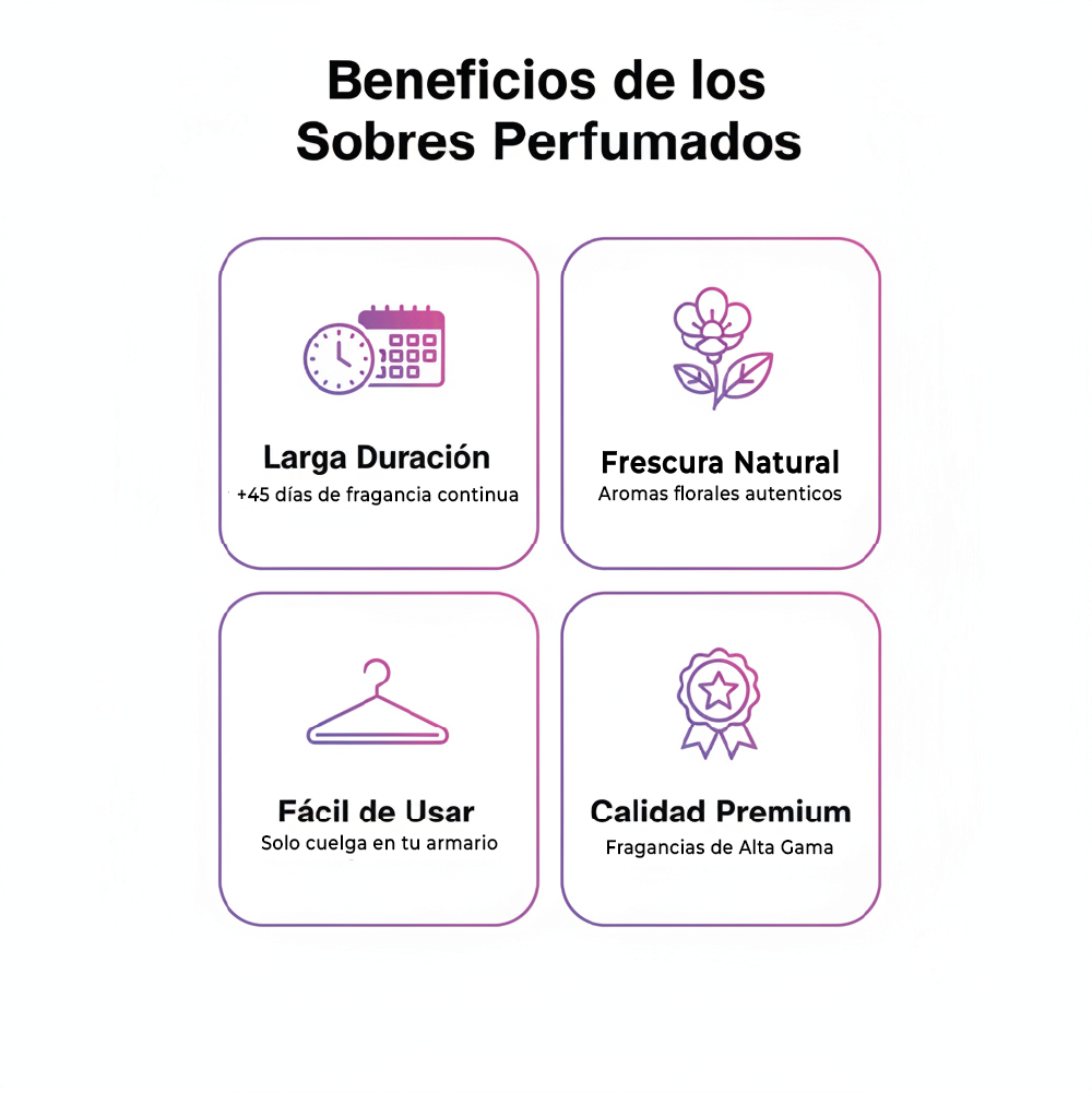 Sobre Perfumado Lifie Season 20g Armario Cajones | Rose