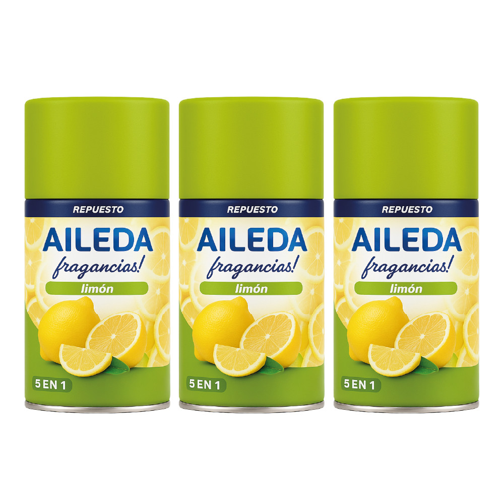 Repuestos Automáticos Aileda 250g - 3 Uni - Limón
