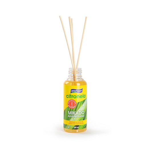 Amahogar - Mikado Reposición Citronela, 100 Ml