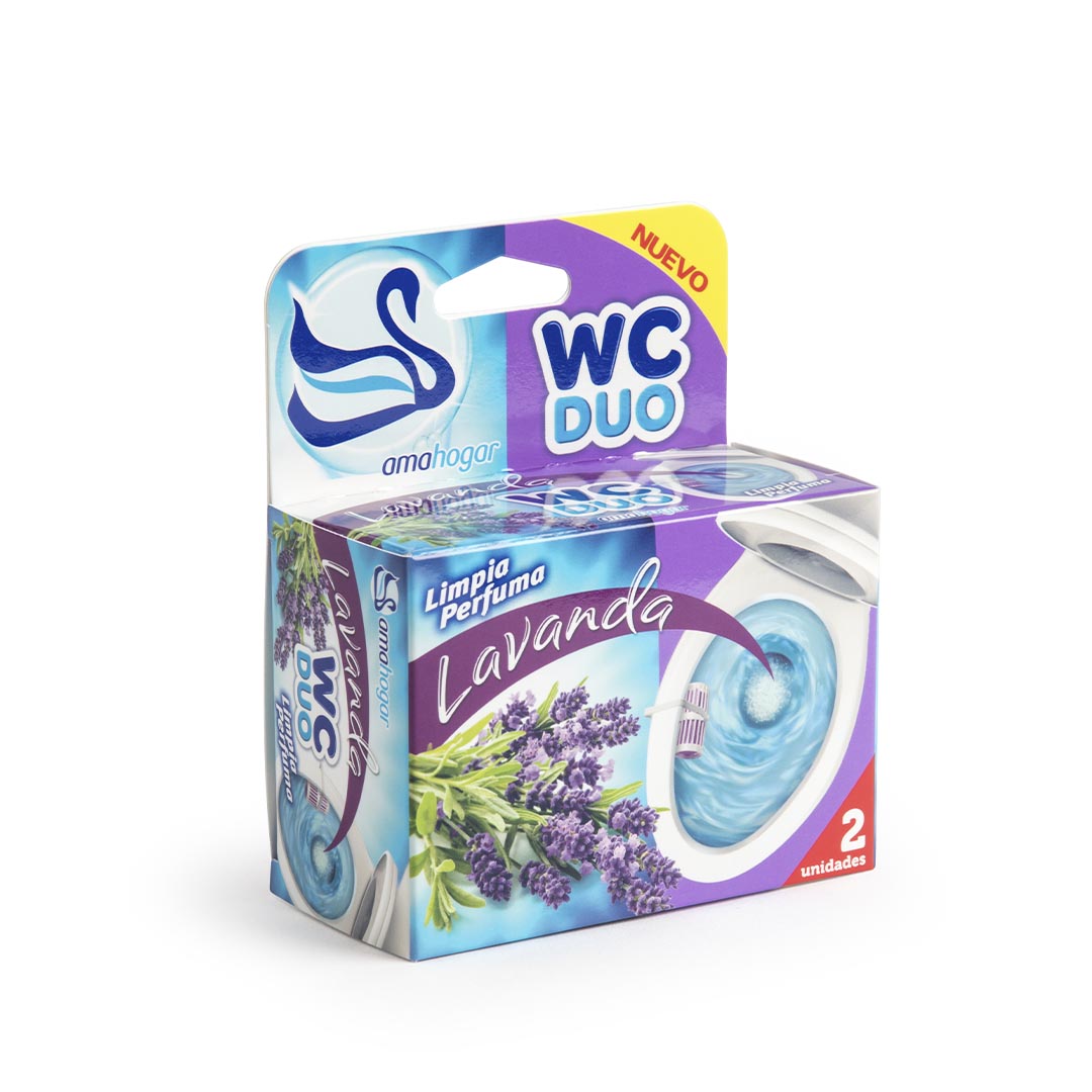 Pastilla de Inodoro Colgante WC x2u Aroma Lavanda