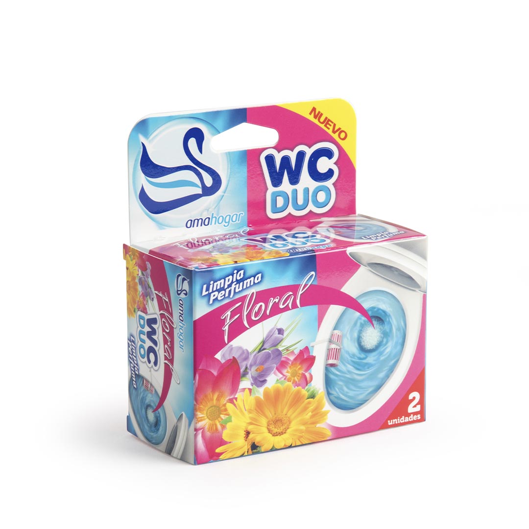 Pastilla de Inodoro Colgante WC x2u Aroma Floral