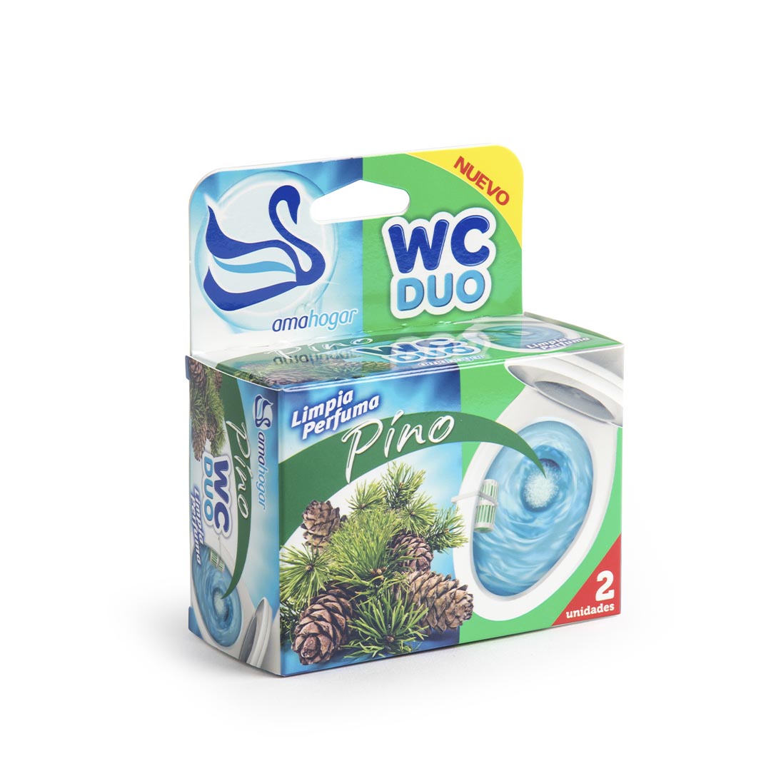Pastilla de Inodoro Colgante WC x2u Aroma Pino