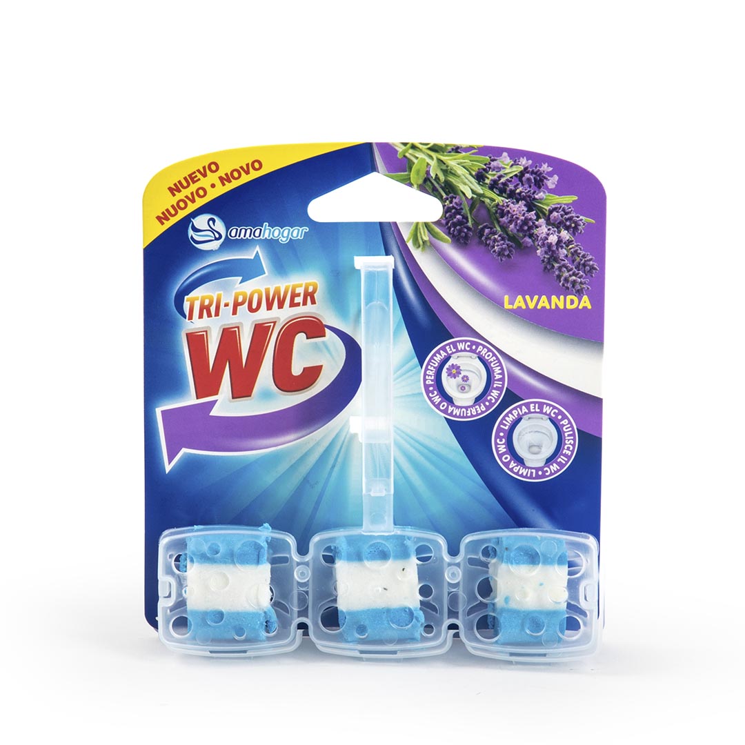 Pastilla Inodoro Wc En Barra Colgante - Amahogar 35g