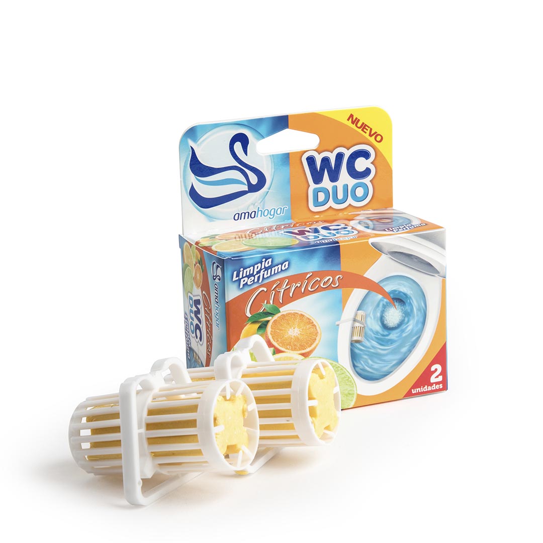 Pastilla de Inodoro Colgante WC x2u Aroma cítricos