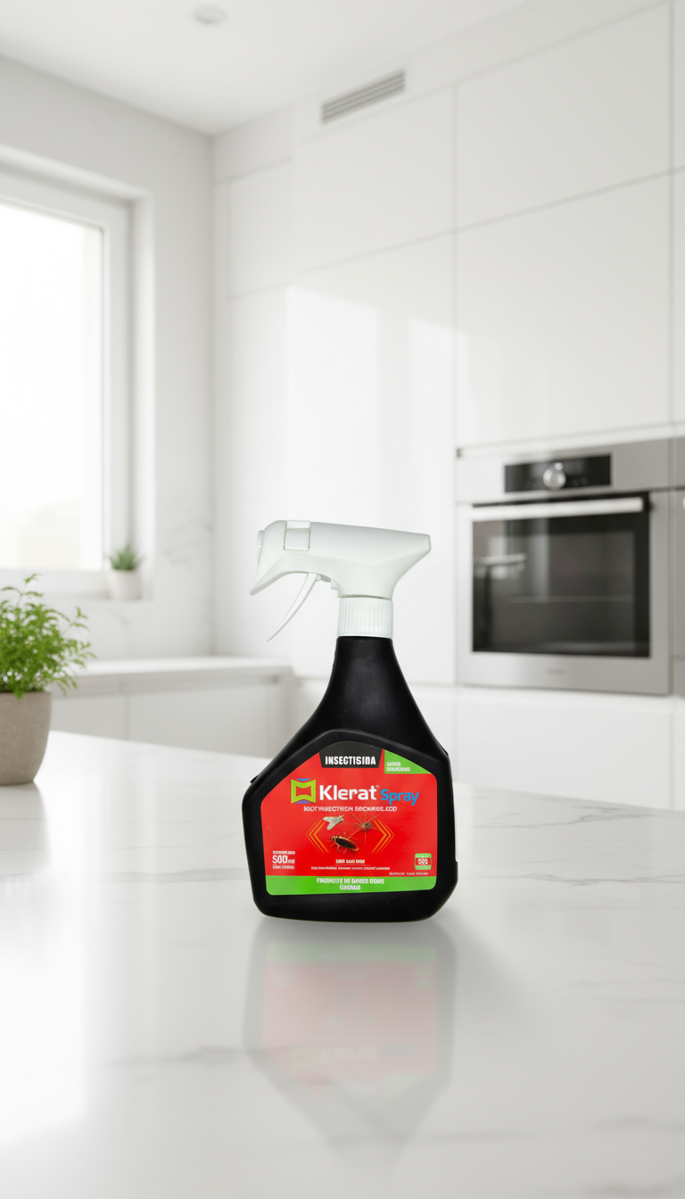 Klerat Spray en Cocina