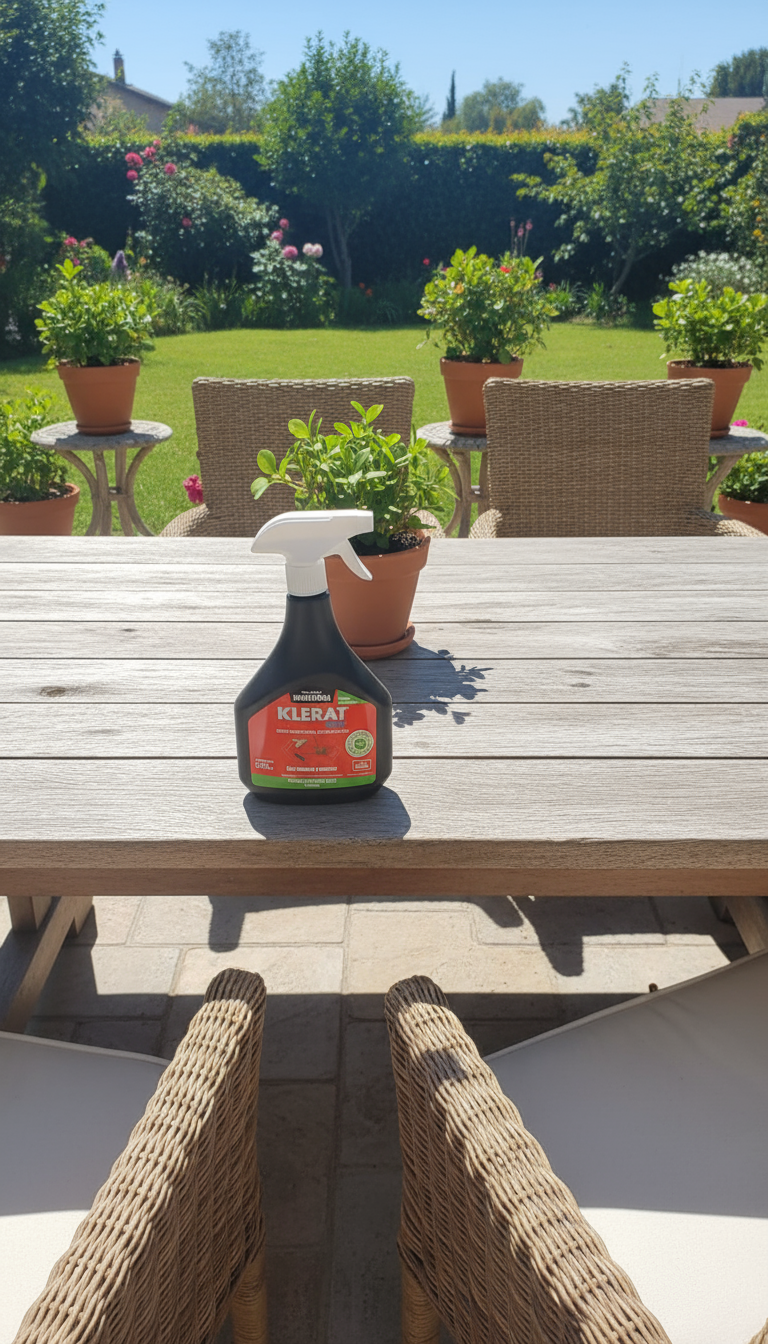 Klerat Spray en Patio