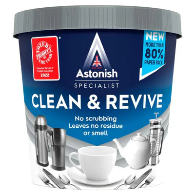 Astonish - Polvo Espumoso Limpiador y Revitalizador