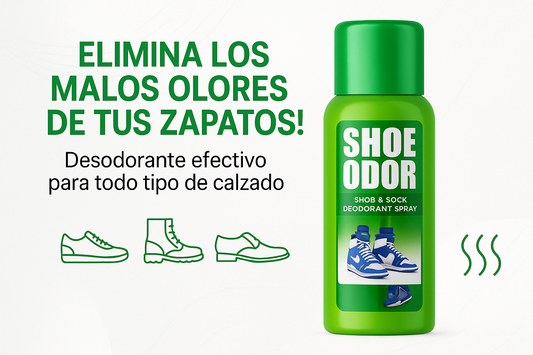 Eliminador de olores para zapatos y Zapatillas 100 ML