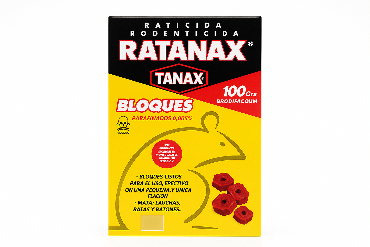 Tanax - Raticida 100 Grs